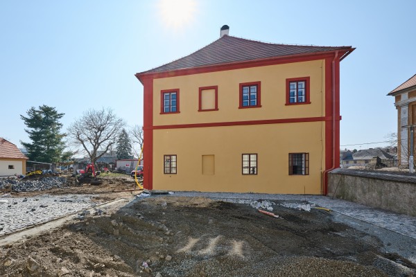 Průběh realizace projektu v březnu 2025.