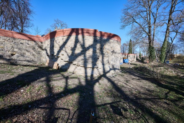 Průběh oprav v březnu 2025.