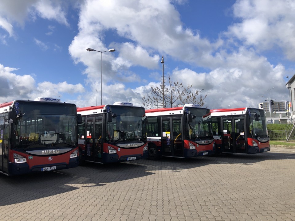 Autobusy MHD Mladá Boleslav.