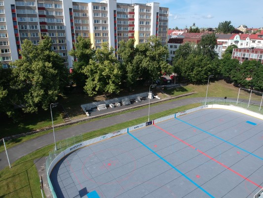 Rekonstrukce sportovního hřiště „Za Májem“