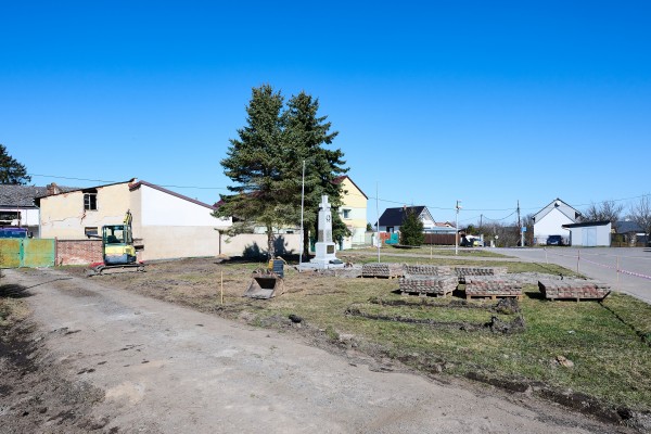 Průběh prací v březnu 2025.