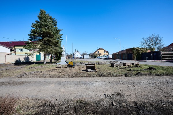 Průběh prací v březnu 2025.