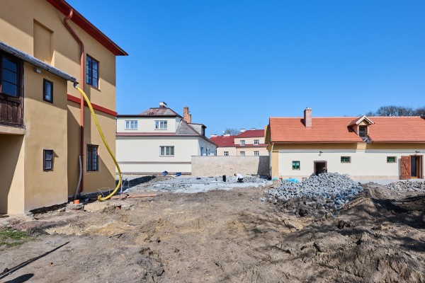 Průběh realizace projektu v březnu 2025.