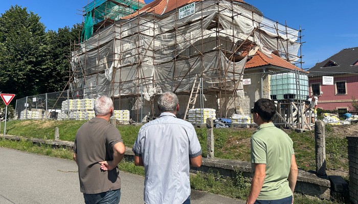 Oprava kostela sv. Jana Nepomuckého v Bukovně