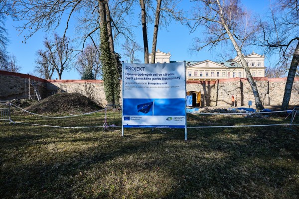 Průběh oprav v březnu 2025.