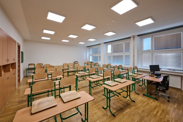 Zmodernizované učebny na ZŠ Studentská v Mnichově Hradišti.