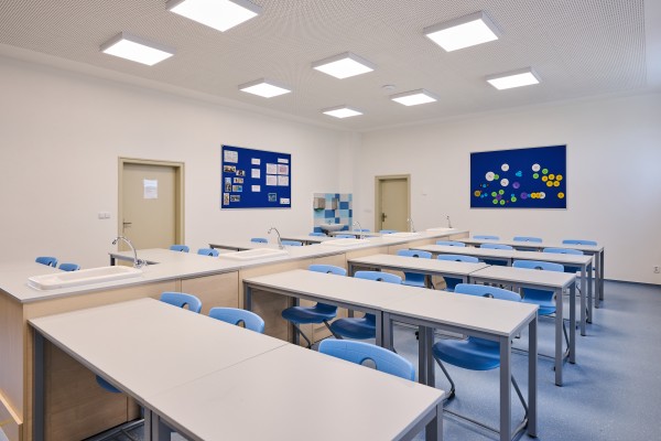 Zmodernizované učebny na ZŠ Studentská v Mnichově Hradišti.